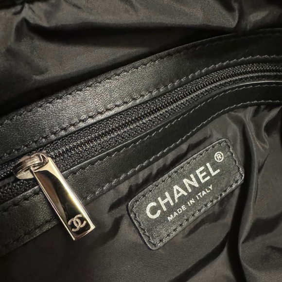 Chanel Black Nylon Flap Bag - Picture 12 of 14